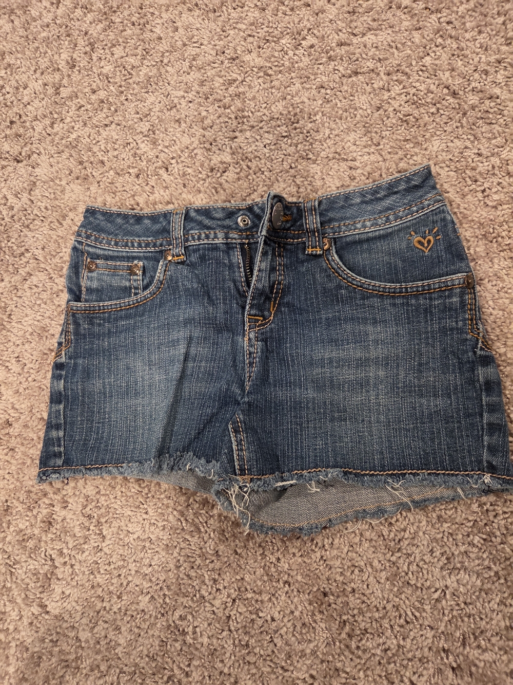 Justice Girl's Simply Low Jean Shorts